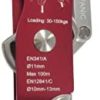 S.E.Peak Climbing Double Stop Descender Self-Braking Self Locking Rappelling Belay Devices for 10-13mm Rope for Rescue & Arborist/Hand Control - Image 3