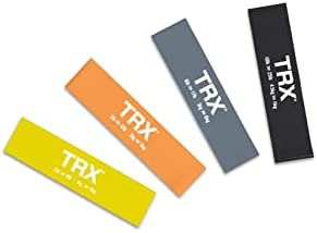 TRX Training Exercise Bands, Resistance Bands for Working Out with TRX Training Club App, Set of 4