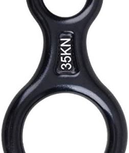 TRIWONDER 35KN 50KN Aluminum Climb Figure 8 Descender Rigging Plate Rappel Gear Rock Climbing Rescue Belay Device Downhill Equipment Heavy Duty