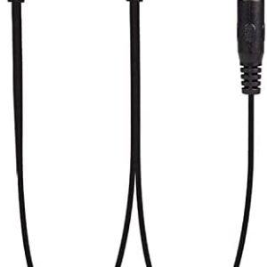 ZRM&E Daisy Chain 1 to 2 Ways Guitar Effects Pedal Accessories Multi-Plug Power Supply Cable for 9V DC Adapter Plug, Guitar Power Supply Adapter