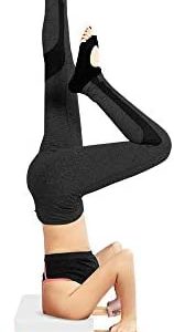 Yoga Headstand Bench, Wood and PU Pads, Relieve Fatigue and Build Up Body, Inversion Stool Strength Training for Fitness Gym, Meditation Yoga Chair for Family, Gym