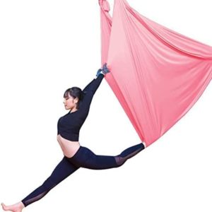 BPDVYRN Yoga Flying Swing Aerial Yoga Hammock Silk Fabric Aerial Yoga Silk, Anti Gravity, Inversion Exercise Dancer Must