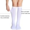 Leotruny 3 Pairs Women's Cotton Opaque Knee High Socks - Image 2