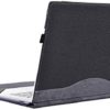 Honeymoon Case Cover for Lenovo Yoga 9i 15" 2 in 1 Laptop,PU Leather Folio Stand Case Cover Compatible with Lenovo Yoga 7i 2 in 1 Laptop 15.6 Inch Laptop,Black - Image 4