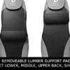 Body Vision IT9825 Premium Inversion Table with Removable Head Pillow & Lumbar Support Pad, - Heavy Duty - up to 250 lbs., Gray - Image 4