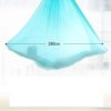 BPDVYRN Aerial Yoga Hammock - Aerial Silk Swing Kit - Ceiling Mount Accessories - Sensory Swing - Antigravity Ceiling Hanging Yoga Sling - Inversion Hammock for Beginners & Advanced - Image 5
