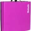 Matladin 6' Folding Tri-fold Gymnastics Gym Exercise Aerobics Mat, 6ft x 2ft x 2in PU Leather Tumbling Mats with Hook & Loop Fastener for Stretching Yoga Cheerleading Martial Arts - Image 2
