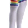 Scoks Size Socks Women's Socks For Girls High Thigh High Long Knee Plus Stockings Striped Women Socks - Image 3