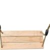 vocheer Climbing Rope Ladder, Kids Tree Swing Seat Swing Rope Ladder for Toddler Wooden Trapeze Bar with Rings for Climbing Frame, Tree House, Dens & Play House（5.9ft）… - Image 4