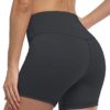 High Waist Tummy Control Workout Biker Running Yoga Shorts with Pockets for Women - Image 3