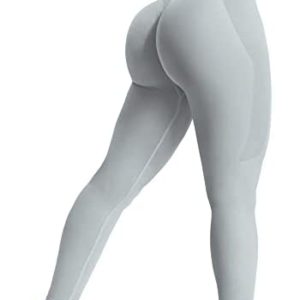 YEOREO Women's Seamless Scrunch Legging Workout Leggings for Women Butt Lift Tights Gym Yoga Pant