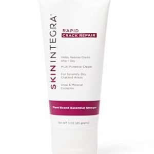 Skinintegra Rapid Crack Repair Cream, for foot and hand dry skin visible repair in one day 3oz