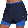 Women's Running Shorts Elastic High Waisted Dry-Fit Moisture Wicking Performance Workout Athletic Biker Compression Pocket - Image 2