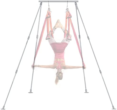FEBTECH- Freestanding Yoga Stand - Support up to 550 LBs- Perfect Stand for Hooks, Hammocks, Silk, Lyra, Punching Bag