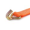 QWORK Battery Lifting Sling, 2" x 6' Polyester Web Sling, 5512 lbs Load Capacity, Forklift Battery Rope Sling with 2 Hooks - Image 4