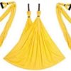XIAOF-FEN Home Exercise Equipment Anti-Gravity Yoga Hammock Fabric Yoga Flying Swing Aerial Traction Device Yoga Hammock Set Fitness Equipment for Pilates Training - Image 2