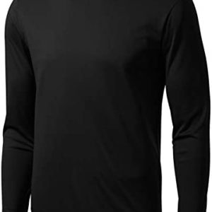 DRI-Equip Long Sleeve Moisture Wicking Athletic Shirts