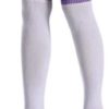 Scoks Size Socks Women's Socks For Girls High Thigh High Long Knee Plus Stockings Striped Women Socks - Image 4
