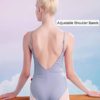 Daydance Camisole Teens Women Dance Leotards for Ballet, Gymnastic with Color Waist Line - Image 2
