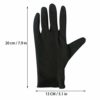 Beaupretty Moisturizing Eczema Cotton Gloves, 12 Pairs Black Cotton Gloves for Dry Hands, SPA Lotion Gloves Cosmetic Gloves L - Image 6