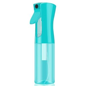 Empty Spray bottles, LERPOLOR Continuous Spray Bottle for Hair Styling, Spray Water Bottle Fine Mist Refillable, Skin Care, Showering Pets, Plants, travel, Ironing and Cleaning 6.8 Ounce (T-Blue)
