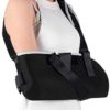 Solmyr Arm Sling with Ergonomic Design for Broken Fractured Arm Elbow Wrist, Split Strap and Waistband, Adjustable Shoulder Strap, Universal for Left and Right Arms(L) - Image 7