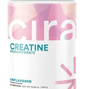 Pure Creatine Monohydrate Micronized Powder for Women, Supports Lean Muscle Growth, 5000mg Per Serving, 60 Servings, Unflavored
