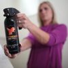 qseel Phoenix Home Shield – Home Defense Unit - Pepper Gel with UV Dye - Full Grip, Pull Pin, Gel is Safe & amp Maximum Strength, Maximum Distance + Maximum Bursts = Maximum Safety, 25 Foot Range - Image 4