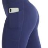 Amazon Essentials Women's Yoga Workout High Waist Shorts Side Pockets,Running Biker Gym Print Short - Image 2
