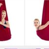 ALINSAM Aerial Yoga Hammock, 4 Meter Premium Silks Flying Hammock Swing, Anti-Gravity Yoga Inversion Exercises Improved Flexibility & Core Strength,L - Image 3