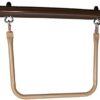 ALEKO Outdoor Sturdy Child Swing Set with 2 Swings, Trapeze, Glider, and Slide - Image 3