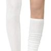 Womens Knee High Socks Long Warm Thigh High Socks for Cosplay Athletic Striped Socks High Stockings - Image 4