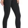 HeyNuts Essential High Waisted Yoga Capris Leggings, Tummy Control Workout Cropped Pants 21'' - Image 2