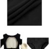 Daydance Women's 3/4 Hollow Sleeve Dance Leotards for Ballet, Aerobics - Image 5