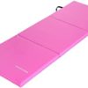 BalanceFrom 2" Thick Tri-Fold Folding Exercise Mat with Carrying Handles for MMA, Gymnastics and Home Gym Protective Flooring - Image 2