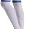 Scoks Size Socks Women's Socks For Girls High Thigh High Long Knee Plus Stockings Striped Women Socks - Image 5