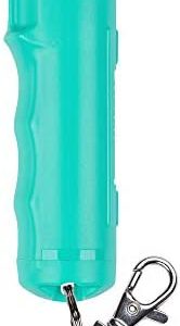 SABRE Pepper Gel with Flip Top, Maximum Strength, Snap Clip for Easy Carry & Fast Access,Finger Grip for More Accurate & Faster Aim, Supports RAINN, 25 Bursts, UV Marking Dye, Easy to Use Safety