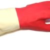 Rubber Gloves - Latex Free Kitchen Cleaning Gloves Household Non-Slip Grip Waterproof Dish Washing Gloves Large 8 1/2" (3-Pack) - Image 2