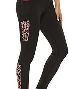 Persit Leggings for Women-Workout High Waisted Womens Leggings with Pockets Tummy Control Yoga Pants