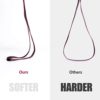 CAMNAL 16MM Nylon Sling Runner 22KN(4840 lb) Climbing Sling 24 in/60cm, 30 in/80cm, 47in/120cm, 60 in/150cm, 71in/180cm 1/2/3 Pack (48 in/120 cm 1 Pack, Purple) - Image 3