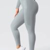 YEOREO Women's Seamless Scrunch Legging Workout Leggings for Women Butt Lift Tights Gym Yoga Pant - Image 5