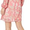 Tommy Hilfiger Women's Floral Long Sleeve Trapeze Dress - Image 2