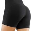 THE GYM PEOPLE High Waist Yoga Shorts for Women's Tummy Control Fitness Athletic Workout Running Shorts with Deep Pockets - Image 3