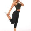 THE GYM PEOPLE Thick High Waist Yoga Pants with Pockets, Tummy Control Workout Running Yoga Leggings for Women - Image 3