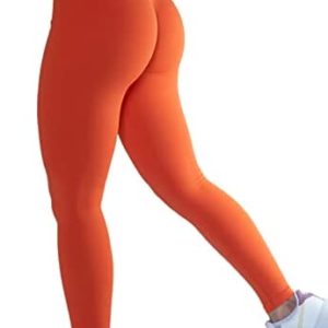 AUROLA Workout Leggings for Women Seamless Scrunch Tights Tummy Control Gym Fitness Girl Sport Active Yoga Pants