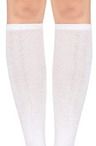 Knee High Socks for Women Casual Athletic Solid Color Thigh High Socks Leg Warmers Compression Socks