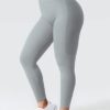 YEOREO Women's Seamless Scrunch Legging Workout Leggings for Women Butt Lift Tights Gym Yoga Pant - Image 2