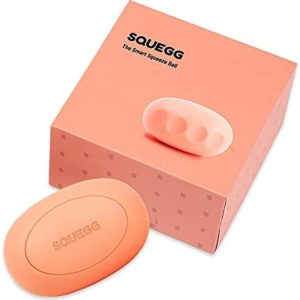 SQUEGG Smart Hand Dynamometer - A Bluetooth Enabled Hand Grip Trainer Supported with App to Evaluate, Track & Improve Your Grip Strength - Hand Exerciser Tool Suitable For Adults & Kids