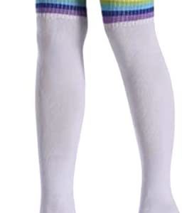 Scoks Size Socks Women's Socks For Girls High Thigh High Long Knee Plus Stockings Striped Women Socks