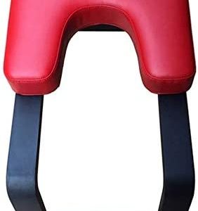 wan Qin Yoga Inversion Bench Headstand Prop Upside Down Chair for Balance Training Core Strength Building (Color : Red)